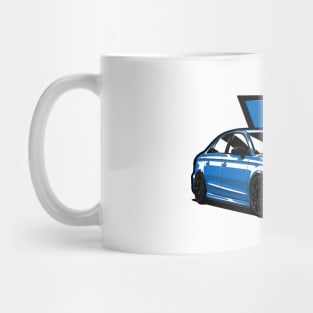 Blue A3 RS3 Front Mug